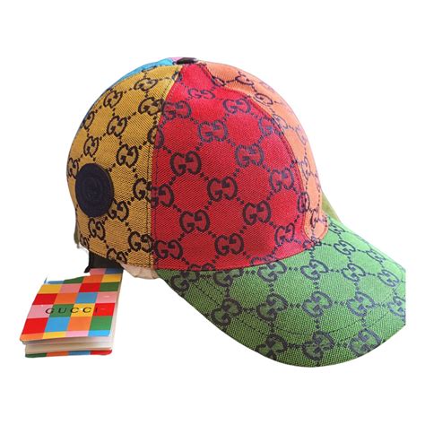 gucci multi color hat|genuine gucci hats.